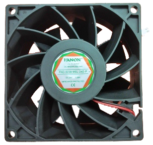 DC 24V 9238 Instrument Cooling Fan - 92X92X38 mm Size