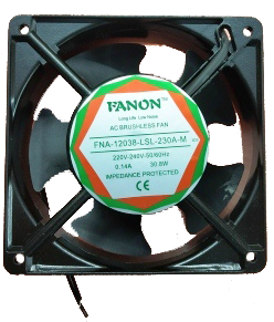 AC 230V 12038 Instrument Cooling Fan - 120X120X25 mm Size