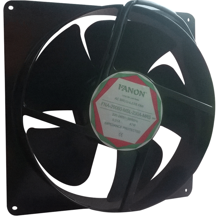 AC 230V 22060 Instrument Cooling Fan - 200X200X60 mm Size