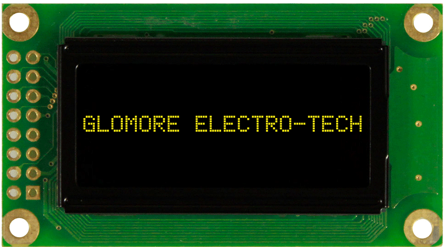 GM-OC0802A OLED LCD Display