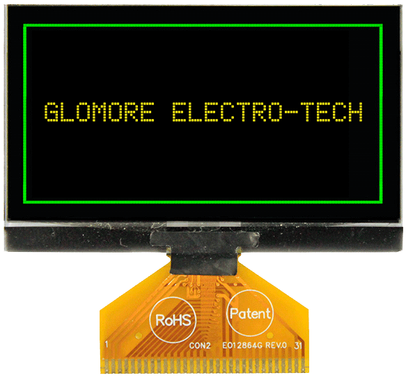 GM-OX12864H-Y1P3AN OLED LCD Display