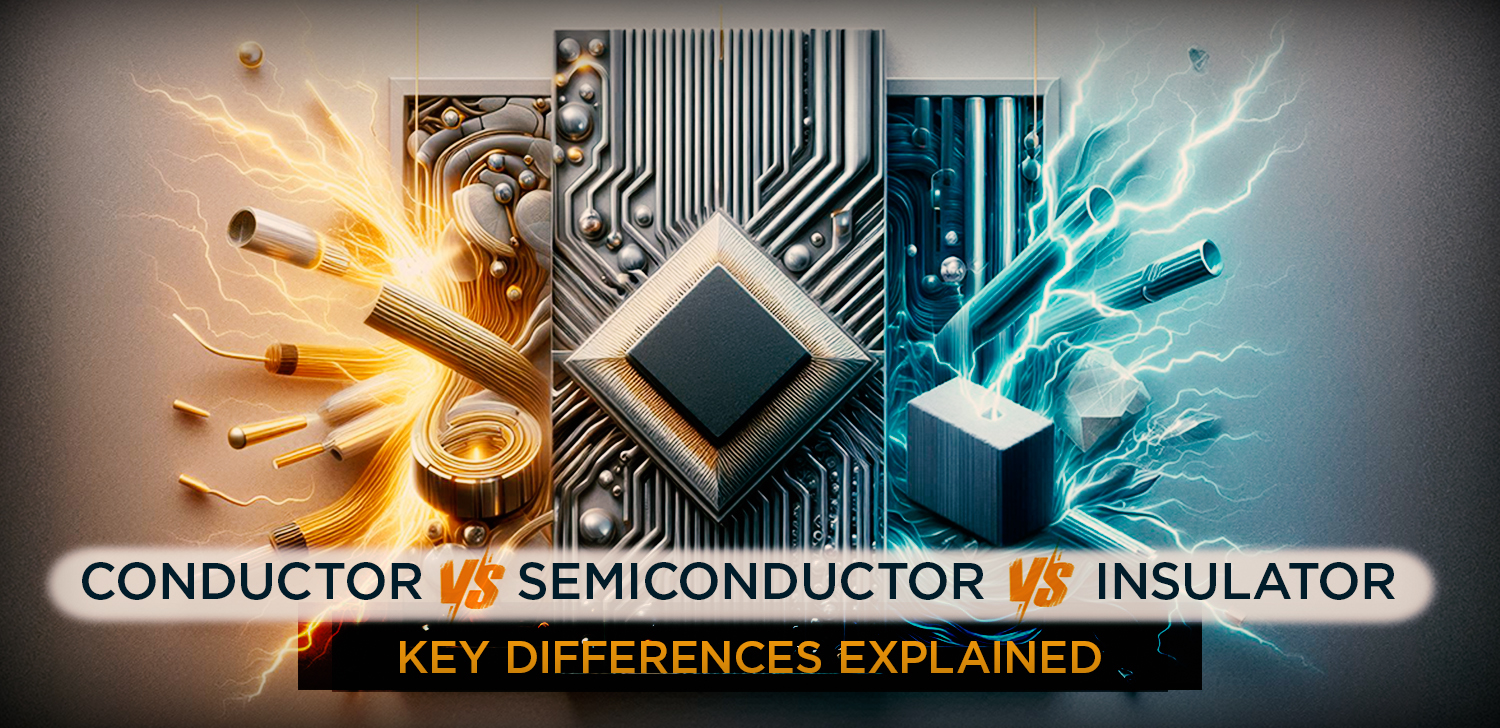 Conductor, Semiconductor and Insulator: Key Differences Explained